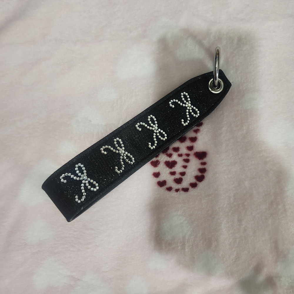 Victoria's Secret Black and Silver Key Holder
